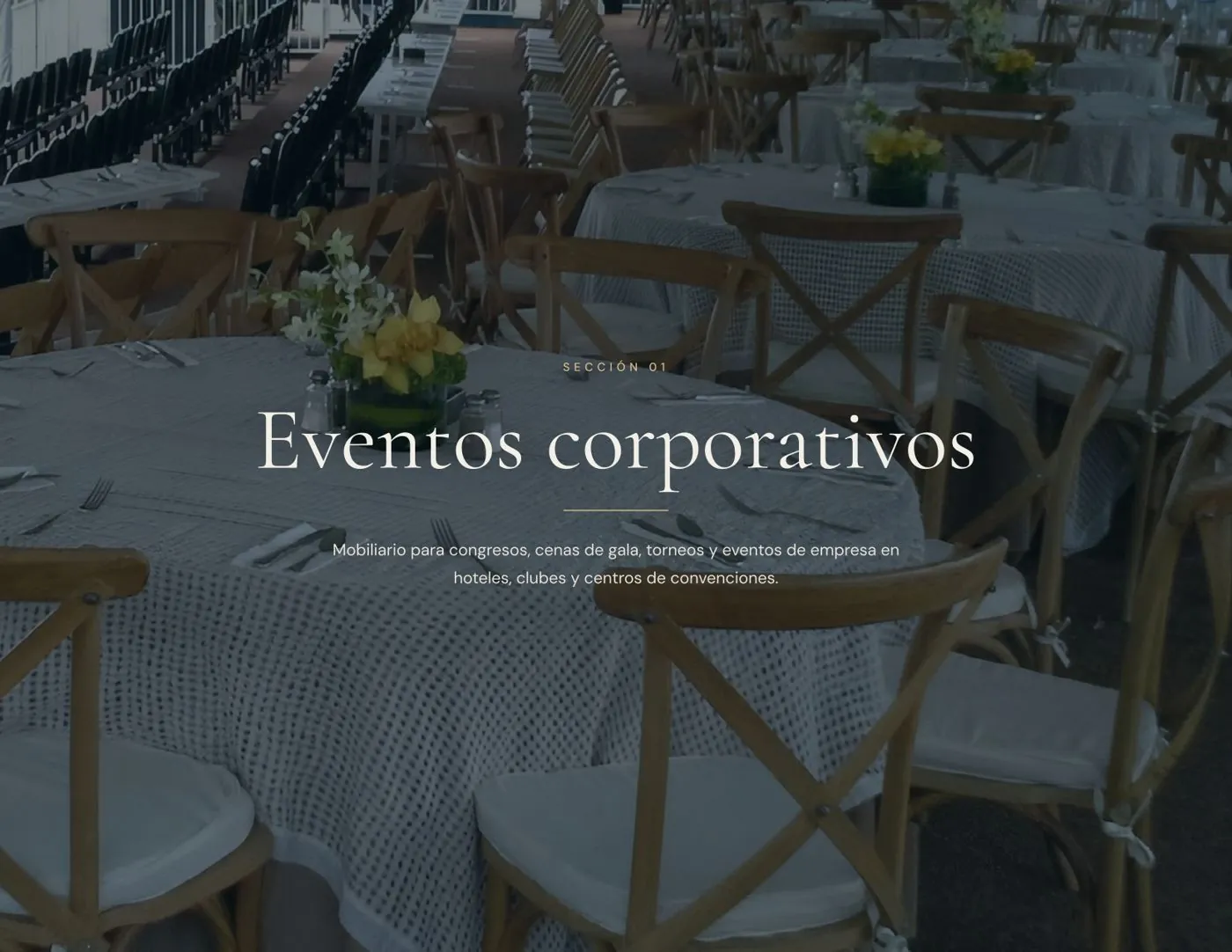 Catálogo de eventos Royal Table Cancún, página 3