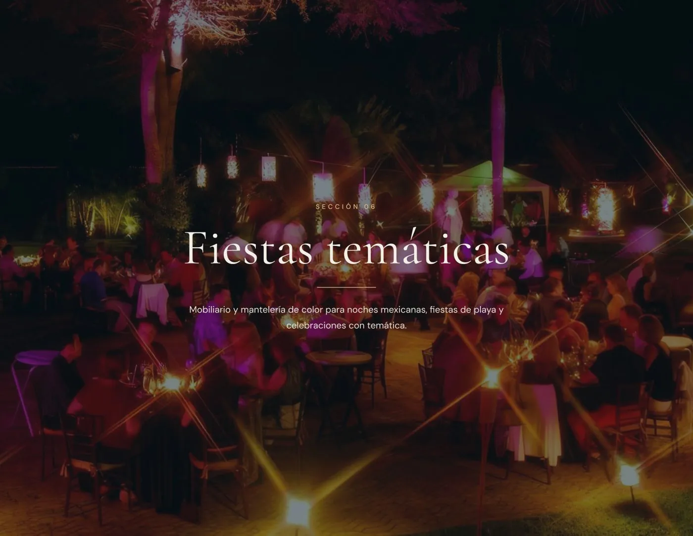 Catálogo de eventos Royal Table Cancún, página 23
